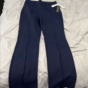 Liverpool Blue Straight Leg Pants